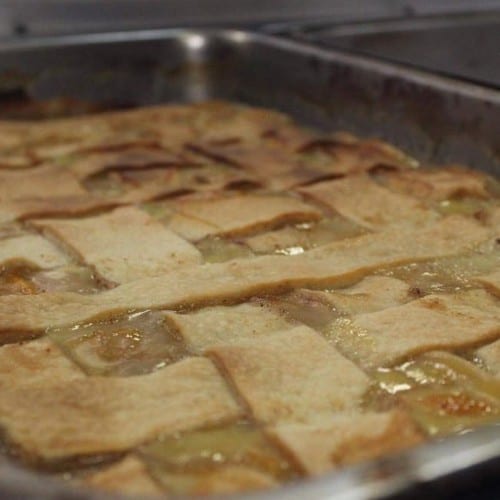 Peach Cobbler.