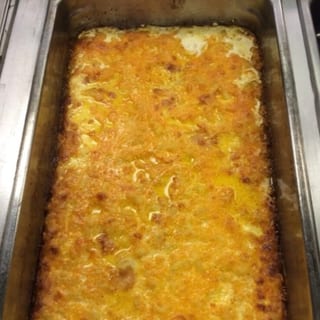 Half Pan Baked Macaroni