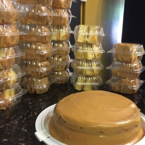 Caramel Cake.